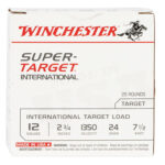 121874 Winchester Ammo TRGT213507 Super-Target Light Target 12 Gauge 2.75" 7/8 oz 7.5 Shot 25 Per Box/ 10 Case