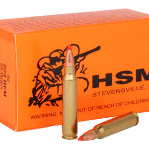 HSM 22315 Varmint  223 Rem 55 gr Hornady V Max 50 Per Box/ 10 Case