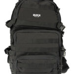 123591 Rukx Gear ATICT3DB Tactical 3 Day Black 600D Polyester w/ Molle Webbing Hook & Loop Panel 4 Storage Areas