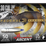 124306 Federal PB308TA1 Premium Terminal Ascent Component 30 Cal .308 175 gr Terminal Ascent 50 Per Box/ 4 Case