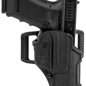 Blackhawk 410261BKR T-Series L2C Light Bearing OWB Black Polymer Belt Slide Fits Sig P320/M17/M18 Right Hand