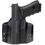 125023 11 Uncle Mike's 54CCW03BGR CCW Holster OWB Black Boltaron Belt Slide Fits 1911 Fits 4-5" Barrel Right Hand