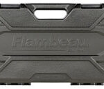 126747 Flambeau 5013SN Double Coverage Single Gun Case Black Polymer 50" Scoped Rifle Or Shotgun