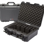 128126 Nanuk 9254UP7 925 4 Up Gun Case Waterproof Graphite Resin w/ Closed-Cell Foam Padding 17" L x 11.80" W x 6.40" H Interior Dimensions