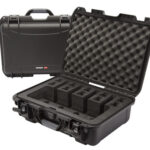 128187 Nanuk 9254UP1 925 4 UP Pistol Case Waterproof Black Resin w/ Closed-Cell Foam Padding 17" L x 11.80" W x 6.40" H Interior Dimensions