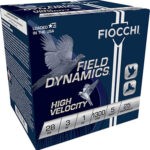 129245 Fiocchi 283HV5 Field Dynamics High Velocity 28 Gauge 3" 1 oz 5 Shot 25 Per Box/ 10 Case