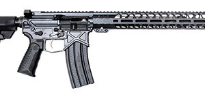 Battle Arms Development Authority Elite .223 Wylde 16 inch AR rifle in gray with B5 Bravo stock