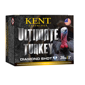 Kent Cartridge C203TK365 Ultimate Turkey 20 Gauge 3" 1 1/4 oz 5 Shot 10 Per Box/ 10 Case