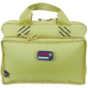 GPS Bags 1310PCT Quad  Tan Holds 4 Handguns