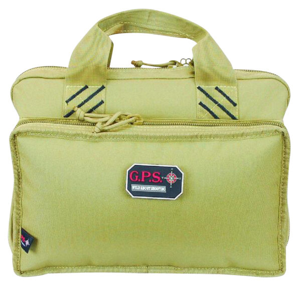 130471 GPS Bags 1310PCT Quad Tan Holds 4 Handguns