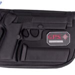 130491 GPS Bags 909PC Custom Molded w/ Lockable Zippers Internal Mag Holder & Black Finish for Beretta 92/96 & Taurus PT92