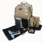 130520 GPS Bags T1610BPT Tactical Backpack Tan 1000D Polyester 2 Handguns