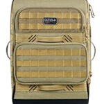 130528 GPS Bags T2214RCT Tactical Operations Rolling Case Tan 1000D Polyester 2 Handguns