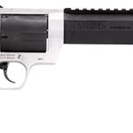 131304 Taurus 2460085RH Raging Hunter 460 S&W Mag 5rd 8.37" Matte Black Oxide Cylinder & Barrel Matte Stainless Steel Frame Black Rubber with Integrated Cushion Insert Grip