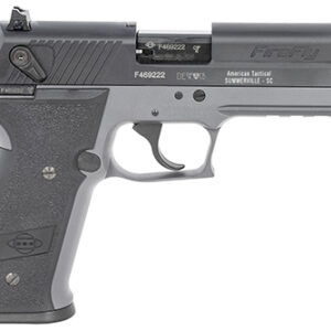GSG FireFly .22 LR 4 inch smoke grey pistol with serrated slide