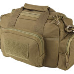 132547 NcStar CVSRB2985T VISM Range Bag with Small Size, Side Pockets, PALs Webbing, Carry Handles, Pockets & Tan Finish