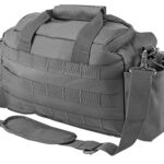 132548 NcStar CVSRB2985U VISM Small Range Bag Side Pockets, PALs Webbing, Carry Handles/Adjustable Shoulder Strap, 12"L x 5"W x 7"H Interior Dimensions Urban Gray