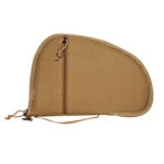 133238 Allen 3614 Torrey Handgun Case Coyote Tan Polyester, Small Accessory Pocket, Muzzle Pocket & Lockable Zipper 11.50" x 7.75" Exterior Dimensions