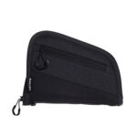 133243 Allen 7753 Auto-Fit 2.0 Compact Handgun Case Thick Foam Padding w/Knit Interior, Exterior Pocket for Most 380 Semi-Auto, 9mm Subcompact & Snub-Nose Revolvers 7" L