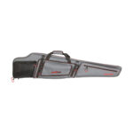 133316 Allen 94948 Gear-Fit Dakota 48" Rifle Case Gray w/Red Accents, Padding & Organizer Pocket for Scoped Rifle