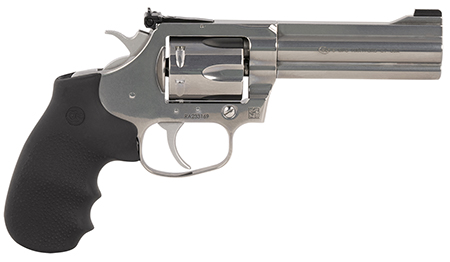 Colt King Cobra Target .357 Magnum 4.25 inch brushed stainless revolver with Hogue rubber grip