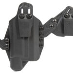 134619 Blackhawk 416702BK Stache IWB Size 02 Black Polymer Belt Clip Compatible w/Glock 19/23/32/45 Belt 1.50" Wide Ambidextrous