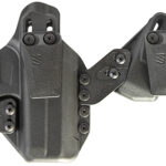 134633 Blackhawk 416125BK Stache Premium Kit IWB Size 25 Black Polymer Belt Clip Fits S&W M&P 9/40 Ambidextrous