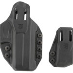 134634 Blackhawk 416102BK Stache Premium Kit IWB Size 02 Black Polymer Belt Clip Compatible w/Glock 19/23/32/44/45 Includes Mag Carrier Ambidextrous