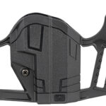 134665 Uncle Mike's 79077 Apparition IWB/OWB Belt Clip Mount Compatible w/Glock 43/43X/Springfield Hellcat Black Polymer Ambidextrous