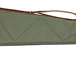 135895 Boyt Harness OGC4P4809 Signature Rifle Case 48" Waxed OD Green Canvas w/ Accessory Pocket & Harness Leather for Scoped Rifle