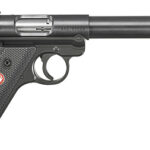 137741 Ruger 40178 Mark IV Target Exclusive Configuration 22 LR 10+1 5.50" Blued Steel/Threaded/Bull Barrel, Blued Steel Slide & Aluminum Frame, Black Checkered Polymer Grips