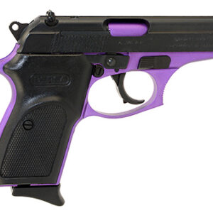 Bersa T380PRP8 Thunder  Micro-Compact Frame 380 ACP 8+1, 3.50" Purple Cerakote Steel Barrel, Matte Black Serrated Steel Slide, Purple Cerakote Aluminum Frame