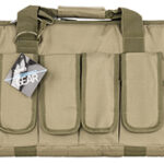 140078 NcStar CVCP2960G36 2960 Carbine Case 36" OD Green Carbine w* Heavy Duty Locking Zipper