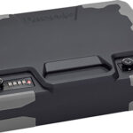 140577 Hornady 95260 TrekLite Lock Box XXL Combination Key Entry Black Holds 2 Handguns Polycarbonate