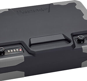 Hornady 95260 TrekLite Lock Box XXL Combination Key Entry Black Holds 2 Handguns Polycarbonate