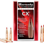 140653 1 Hornady 254104 CX 25 Cal .257 90 gr Boat Tail 50 Per Box/ 25 Case