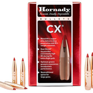 Hornady 254104 CX  25 Cal .257 90 gr Boat Tail 50 Per Box/ 25 Case