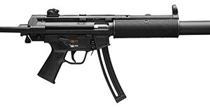 Heckler & Koch MP5 .22 LR rifle 16.1 inch barrel black retractable stock