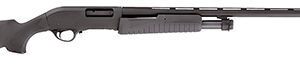 Escort HEFH20280501 Field Hunter  Full Size 20 Gauge Pump 3" 4+1 28" Black Chrome Vent Rib Barrel, Black Anodized Grooved Aluminum Receiver, Fixed Black Synthetic Stock, Right Hand