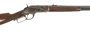 Cimarron 1873 .45 Long Colt 18-inch octagon barrel with color case-hardened receiver and walnut stock