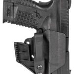 143020 Mission First Tactical H2SFXDSAIWBM Minimalist Holster IWB Black Polymer Belt Clip Fits Springfield XD-S 9/40 3.30" Barrel Ambidextrous