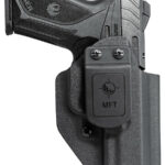 143028 Mission First Tactical HRUSEC9AIWBABL Appendix Holster IWB/OWB Black Polymer Belt Clip Fits Ruger Security-9 Ambidextrous