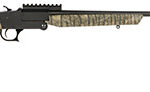 143090 T R Imports TH3626C Sidekick Full Size 410 Gauge Break Action 3" 1rd 26" Black Steel Barrel, Black Picatinny Rail, Fixed Mossy Oak Bottomland Synthetic Stock, Ambidextrous