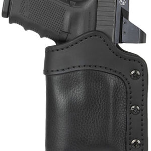 1791 Gunleather UCLB21NSBR Ultra Custom Light Bearing OWB Size 2.1 Night Sky Black Leather Belt Loop Compatible w/Glock 17/S&W M&P Shield/Springfield XD Right Hand