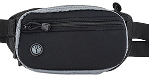 Galco FTPGBS Fastrax PAC Waistpack Size Sub-Compact Black/Gray Neoprene Compatible w/Diamondback DB/S&W M&P Shield Plus/Glock 26 Gen3-5 Belt Up to 50" Wide Ambidextrous