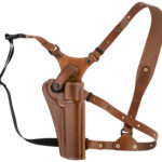 144072 Galco GA128 Great Alaskan Size Fits Chest Up To 54" Tan Leather Shoulder/Torso Strap Fits Ruger GP100 Fits S&W L Frame Right Hand