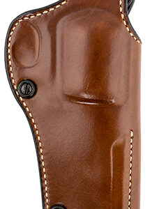 Galco PHX334 Phoenix  OWB Tan Leather Belt Slide Fits Ruger GP100 Fits S&W L Frame Right Hand