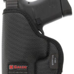 144090 Galco SOU652B StukOn-U Black Gripper Shell Compatible w/ Glock 33/S&W M&P Shield/Taurus G2C Pocket Mount Ambidextrous