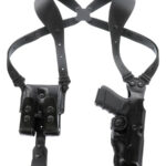 144108 Galco VHS4212B VHS 4.0 Shoulder System Size Fits Chest Up To 56" Black Leather Harness Fits 1911 Fits 5" Barrel Ambidextrous