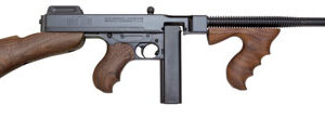 Auto-Ordnance Thompson 1927A-1 Deluxe 45 ACP blued steel with walnut stock and 20-round stick magazine
